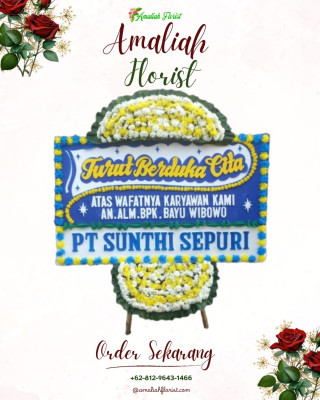 Papan Bunga Duka di Tarub