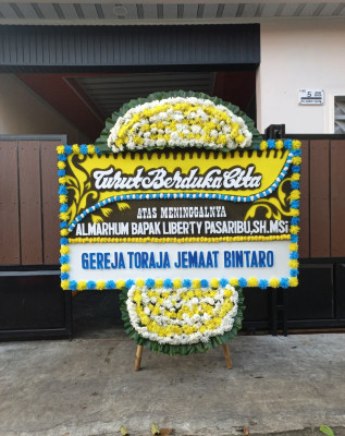 Papan Bunga Duka di Tarub