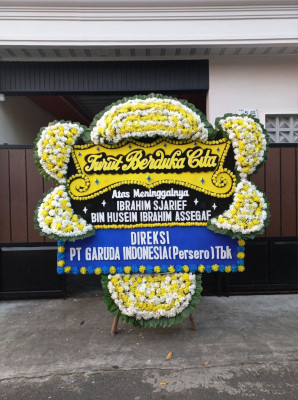 Papan Bunga Duka di Tarub